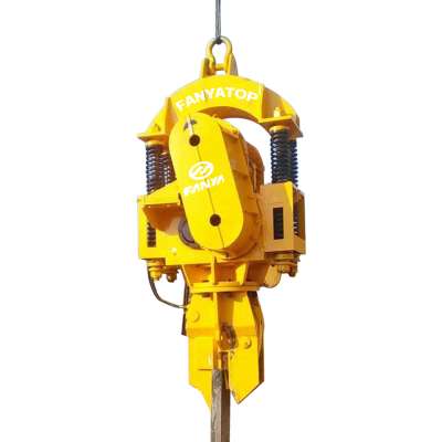 DZ120A electrical vibro hammer for sheet pile