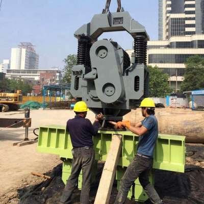 60 kw electric crane vibro pile hammer for sheet pile,electric vibratory vibroHammer electrical driven vibro pile hammer